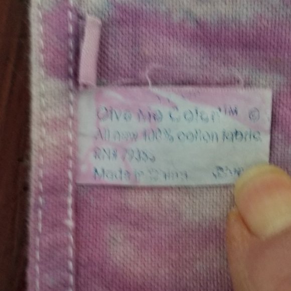 Vintage Tie Dye Purple & Pink Vest - Picture 15 of 15